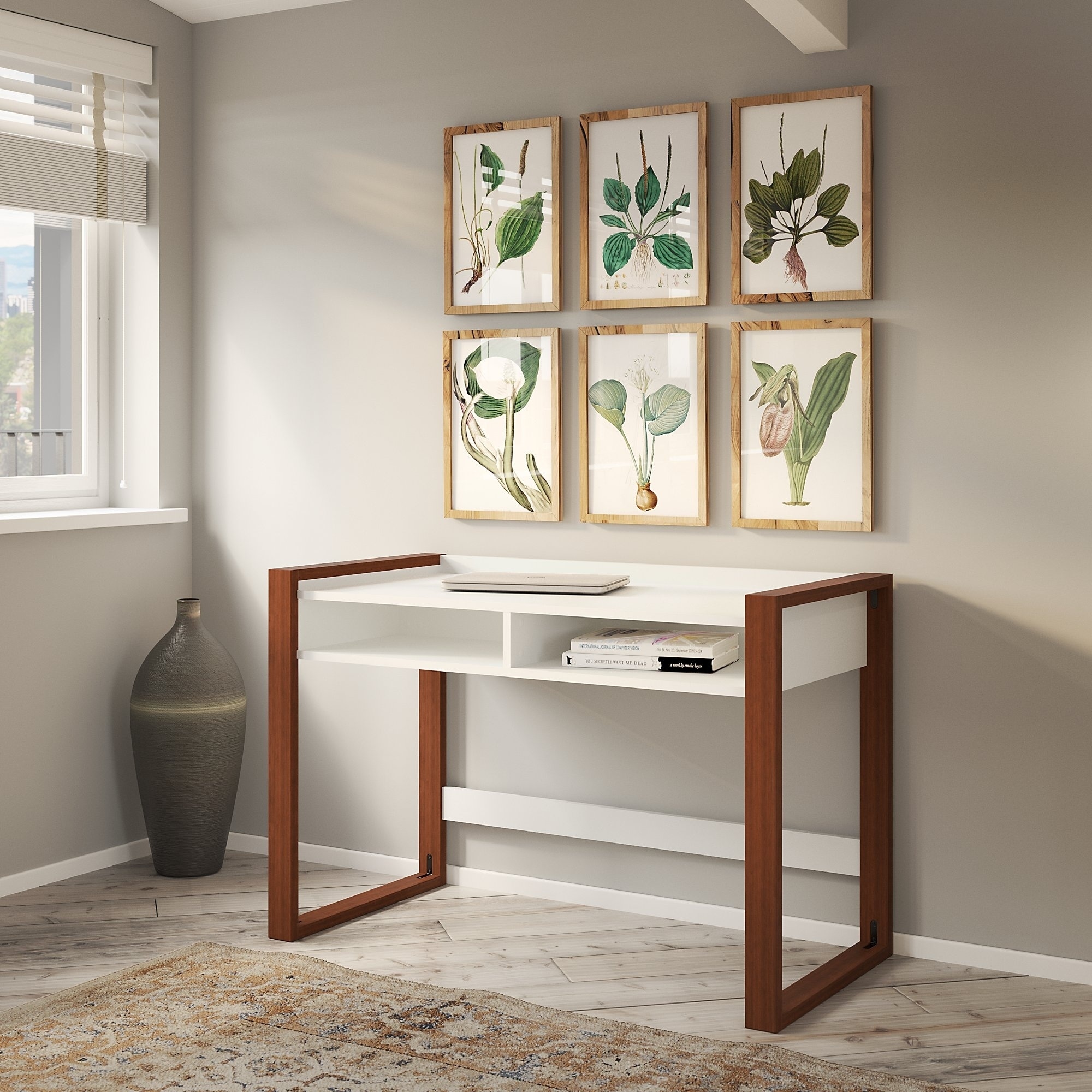 Shop Voss 48w X 24d Writing Desk From Kathy Ireland Home By Bush