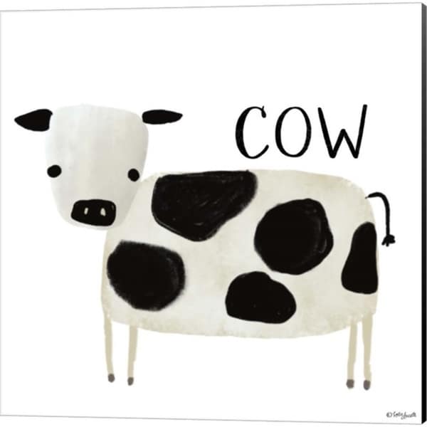 Katie Doucette 'Cow & Sheep' Canvas Art (Set of 2)