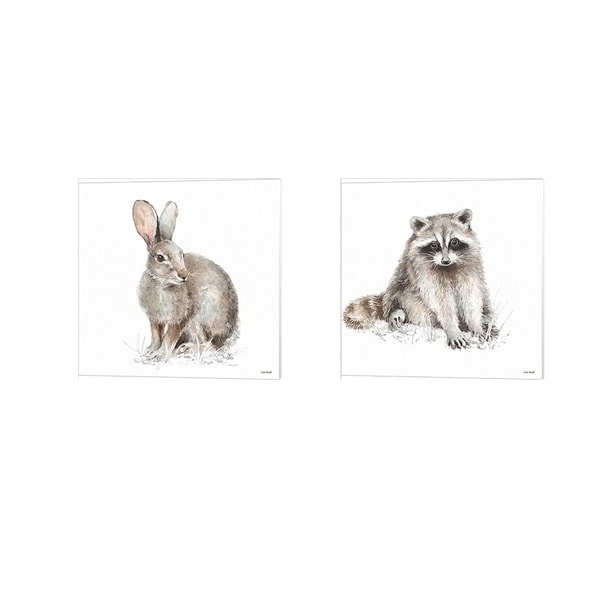Lisa Audit 'Forest Friends' Canvas Art (Set of 2)