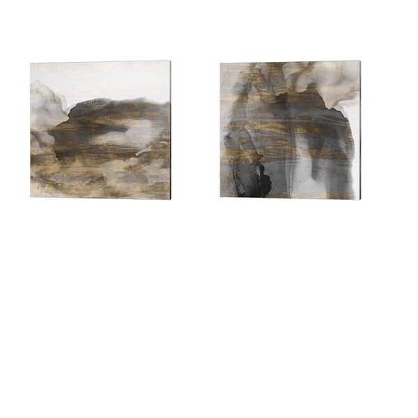 Sisa Jasper 'Surface' Canvas Art (Set of 2)