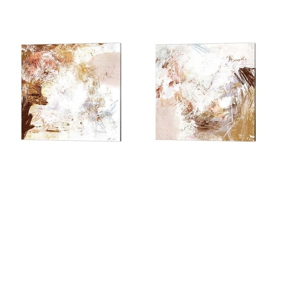 Victoria Borges 'Blush & Umber' Canvas Art (Set of 2)
