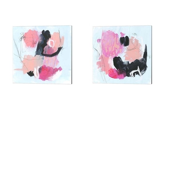 Jennifer Parker 'Sugar Rush' Canvas Art (Set of 2)
