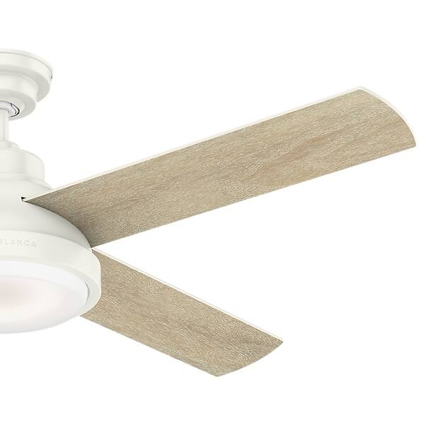 Shop Casablanca 54 Levitt Fresh White Indoor Ceiling Fan With