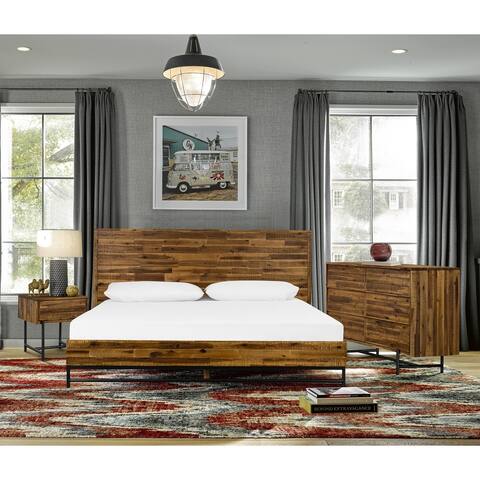 Cusco Rustic Acacia Single Drawer Night stand