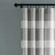 preview thumbnail 9 of 16, Porch & Den Luna Stripe Pattern Cotton Curtain Panel Pair with Knotted Tassels