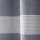 preview thumbnail 4 of 16, Porch & Den Luna Stripe Pattern Cotton Curtain Panel Pair with Knotted Tassels