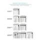 preview thumbnail 7 of 16, Porch & Den Luna Stripe Pattern Cotton Curtain Panel Pair with Knotted Tassels