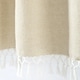 preview thumbnail 17 of 16, Porch & Den Luna Stripe Pattern Cotton Curtain Panel Pair with Knotted Tassels