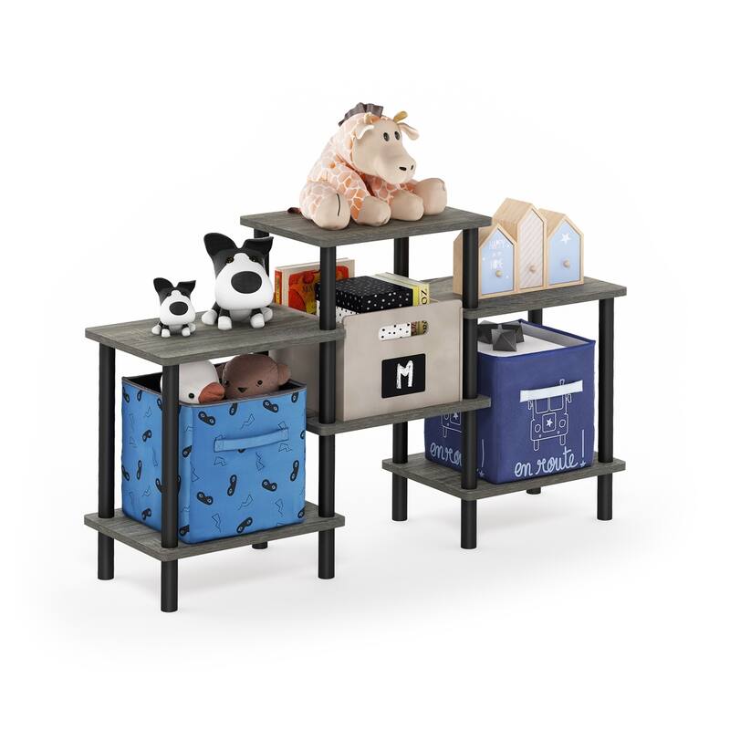 Furinno 18141 Turn-N-Tube DIY Multipurpose Combination Rack