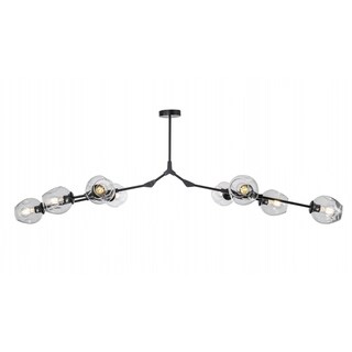 Modern Full-angle Adjustable Chandelier with Glass Shades (8 Light) - Chandeliers For Bedrooms by Overstock.com