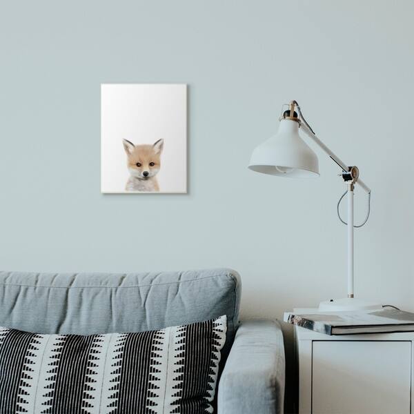 Shop The Kids Room By Stupell Baby Fox Animal Kids Painting 10x15 Proudly Made In Usa Overstock 28718812