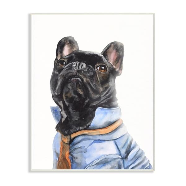 Shop Stupell Industries French Bulldog Fashion Dog Pet Animal