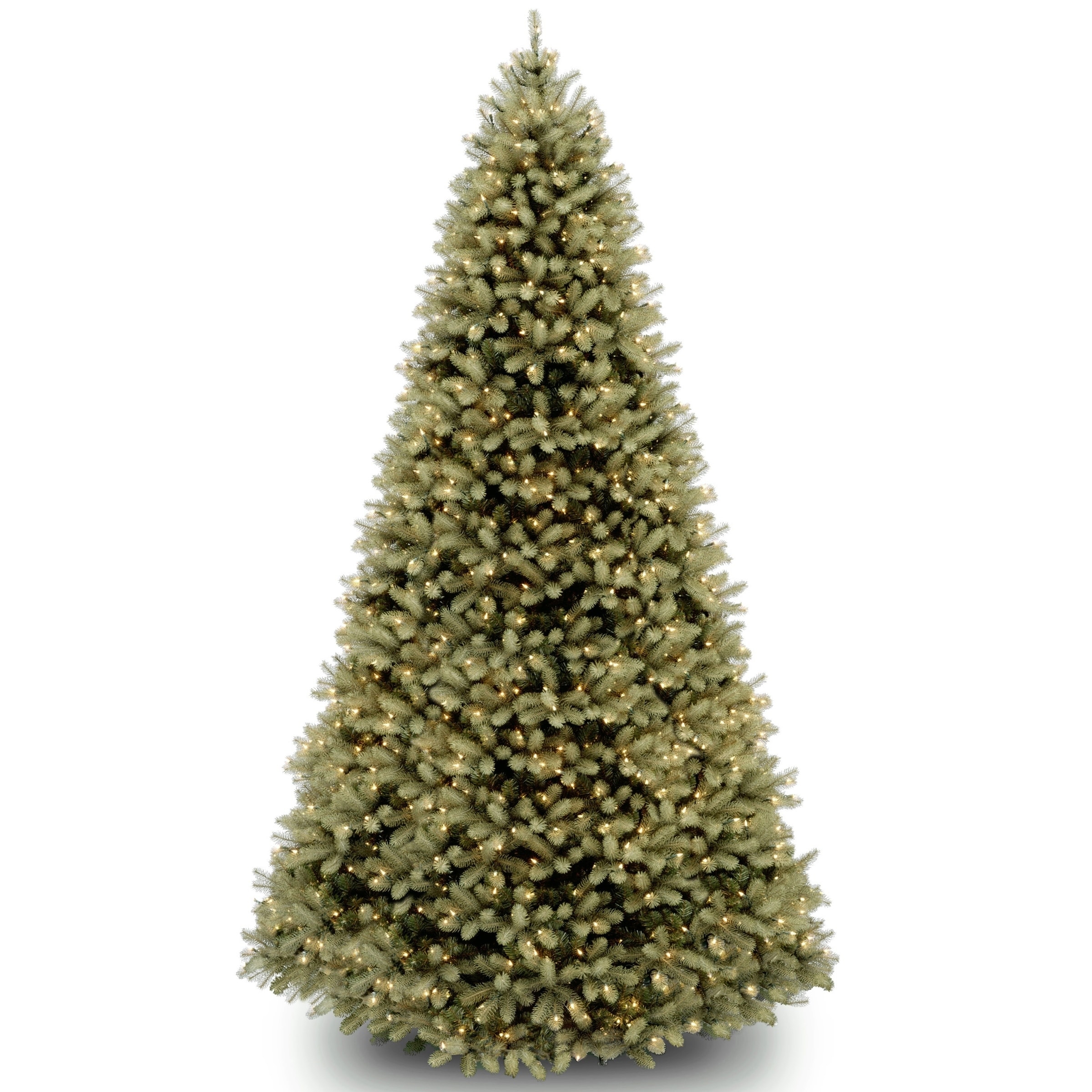 National Tree Company 10 ft. Downswept Douglas Fir Tree with Dual Color LED Lights - 10 Foot