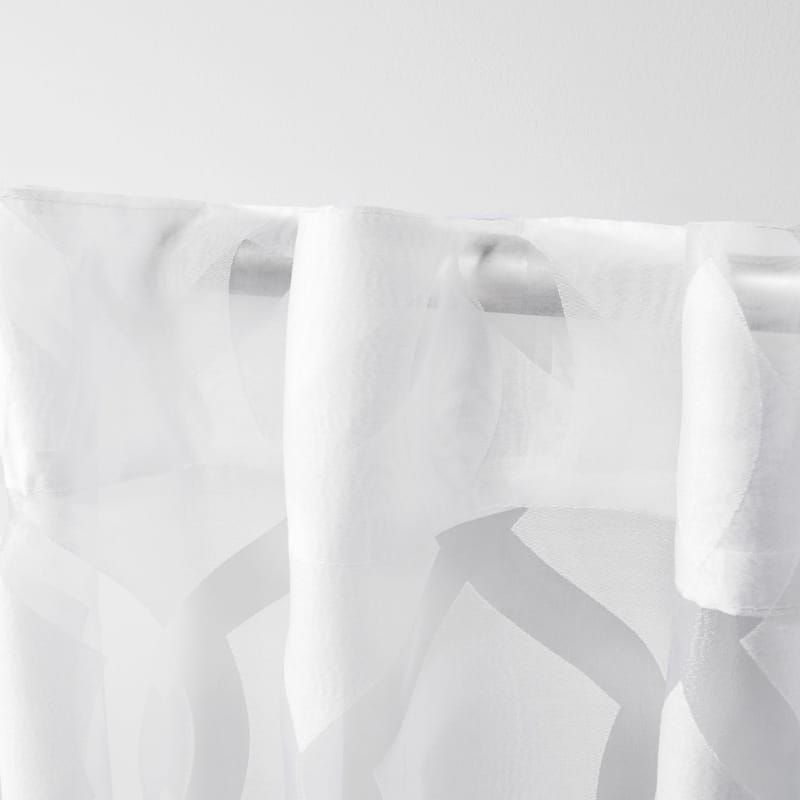 ATI Home Penny Sheer Pinch Pleat Curtain Panel Pair