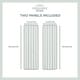 preview thumbnail 10 of 8, ATI Home Wilshire Burnout Sheer Hidden Tab Top Sheer Panel Pair