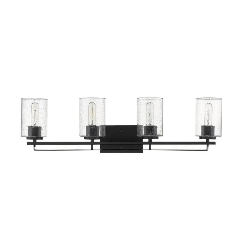 Orella 4-light Matte Black Wall Sconce