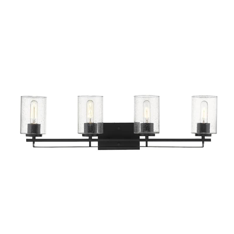 Orella 4-light Matte Black Wall Sconce