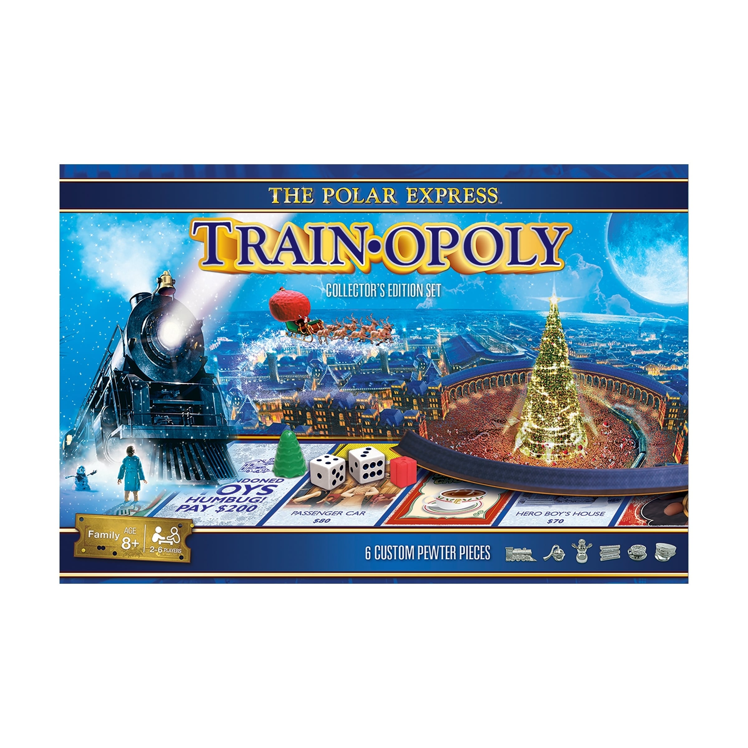 polar express puzzle train set