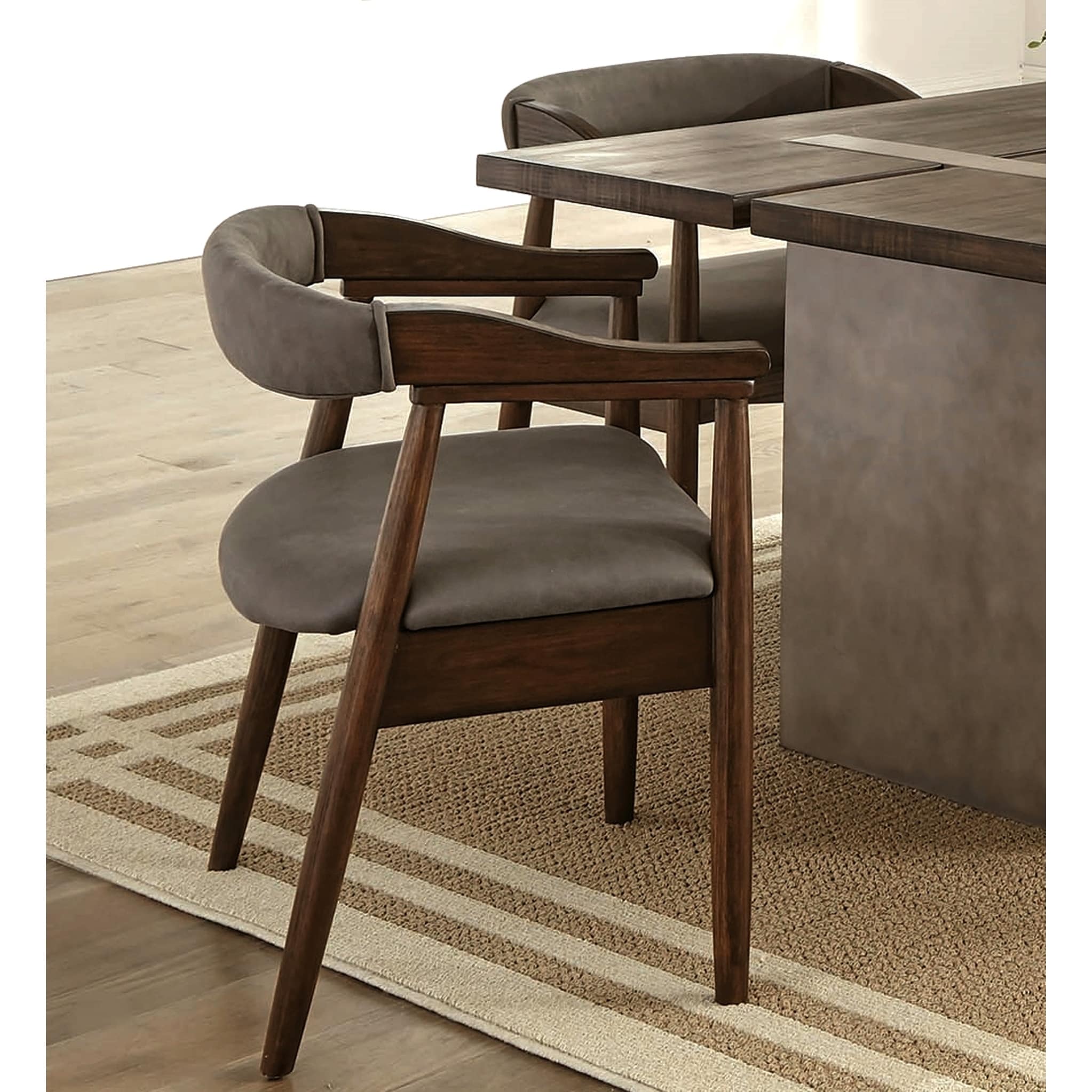 Mid Century Modern Danish Design Dining Arm Chairs Set Of 2 Mid Century Modern Danish Design Dining Arm Chairs Set Of 2