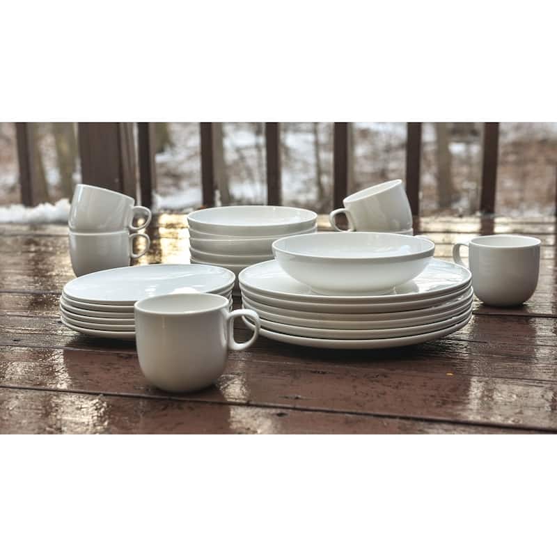 Christopher Knight Simplicity Coupe Dinner Plates Set of 6
