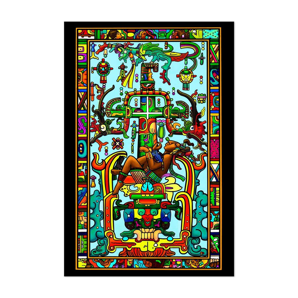 Noir Gallery Mayan King Emperor Pacal Unframed Art Print/Poster