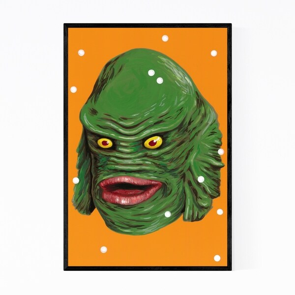 Noir Gallery Creature from the Black Lagoon Framed Art Print