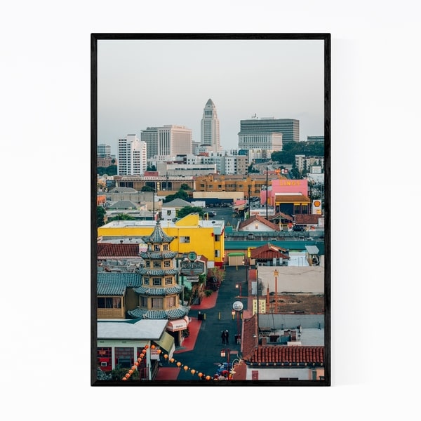 Noir Gallery Chinatown Los Angeles California Framed Art Print