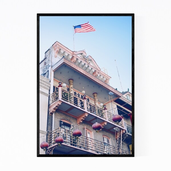 Noir Gallery Chinatown San Francisco Urban Framed Art Print
