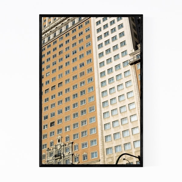 Noir Gallery Madrid Spain Architecture Photo Framed Art Print