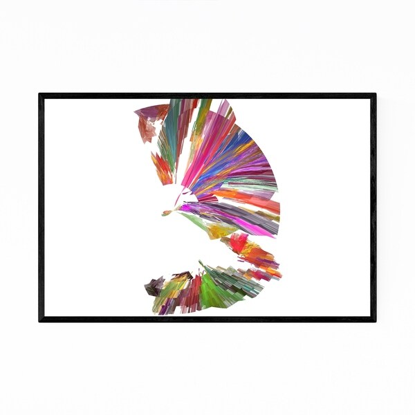 Noir Gallery Abstract Colorful Nature Design Framed Art Print
