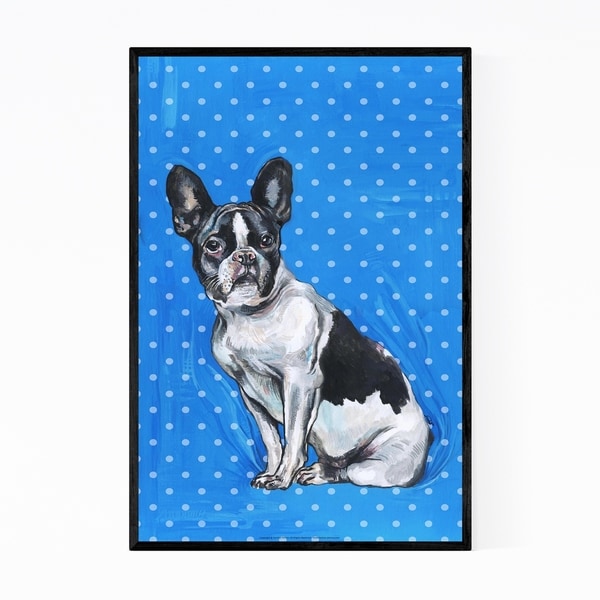 Noir Gallery French Bulldog Pet Animal Framed Art Print