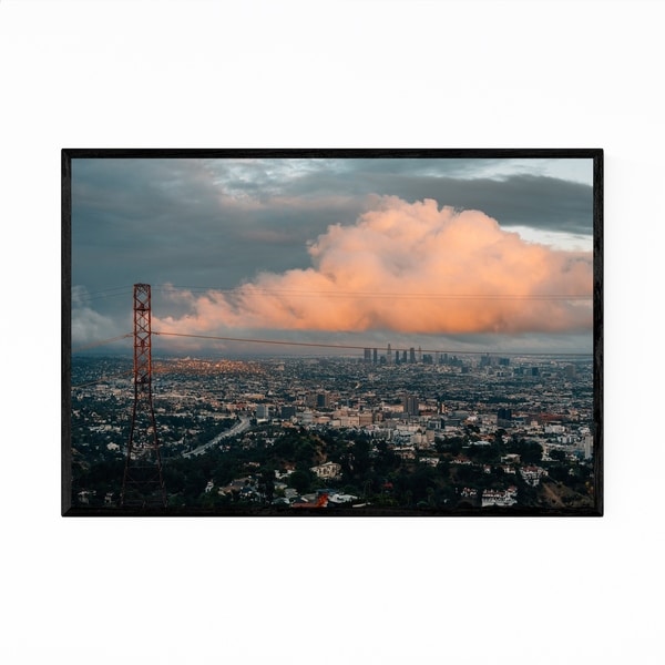 Noir Gallery Hollywood Hills Los Angeles Photo Framed Art Print