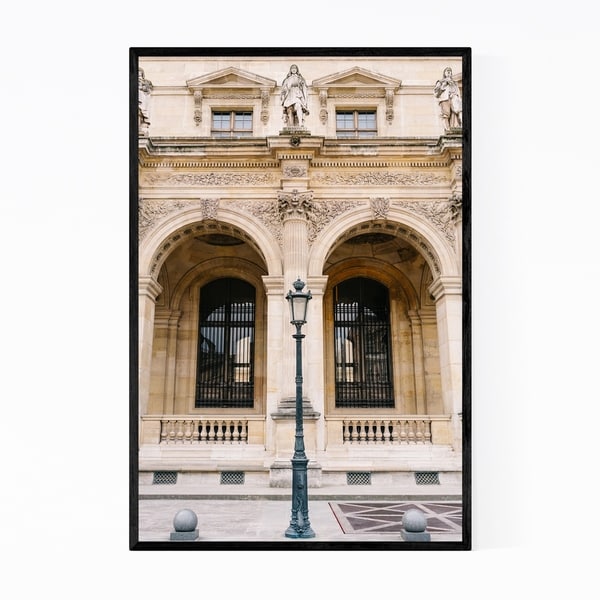 Noir Gallery Louvre Paris France Architecture Framed Art Print