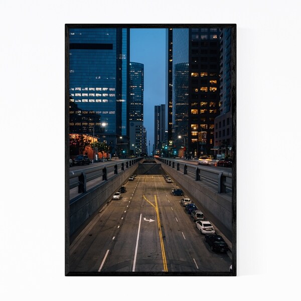 Noir Gallery Downtown Los Angeles Photography Framed Art Print