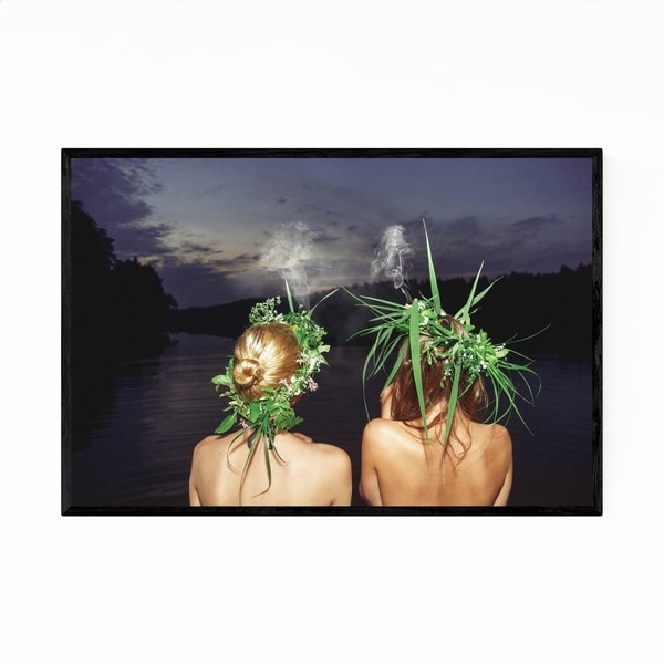 Noir Gallery Feminine Nature Smoking Framed Art Print
