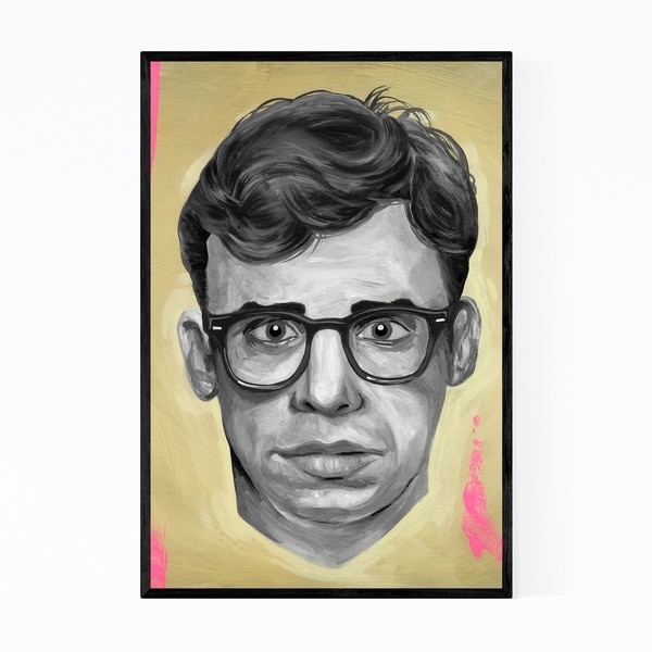 Noir Gallery Rick Moranis Actor Portrait Framed Art Print
