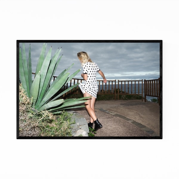 Noir Gallery Feminine Fashion Nature Framed Art Print