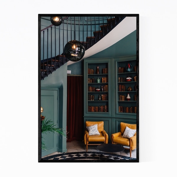 Noir Gallery Cafe Paris France Photography Framed Art Print