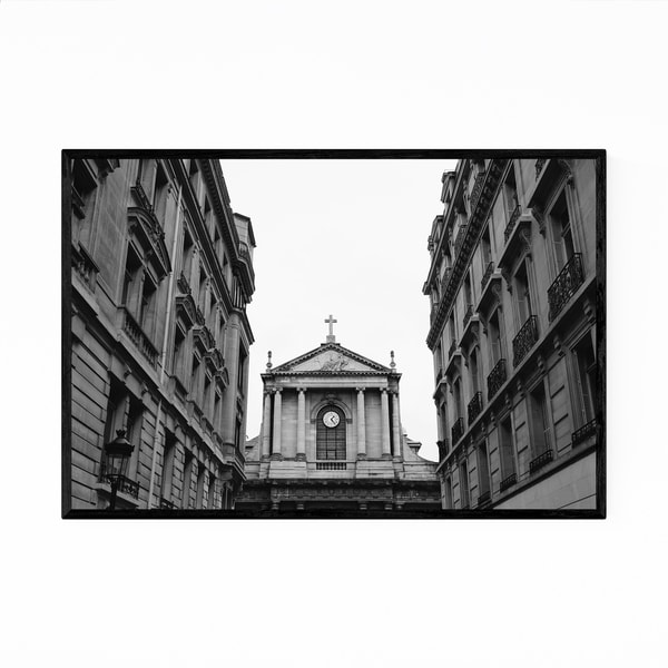Noir Gallery Architecture Paris France Photo Framed Art Print