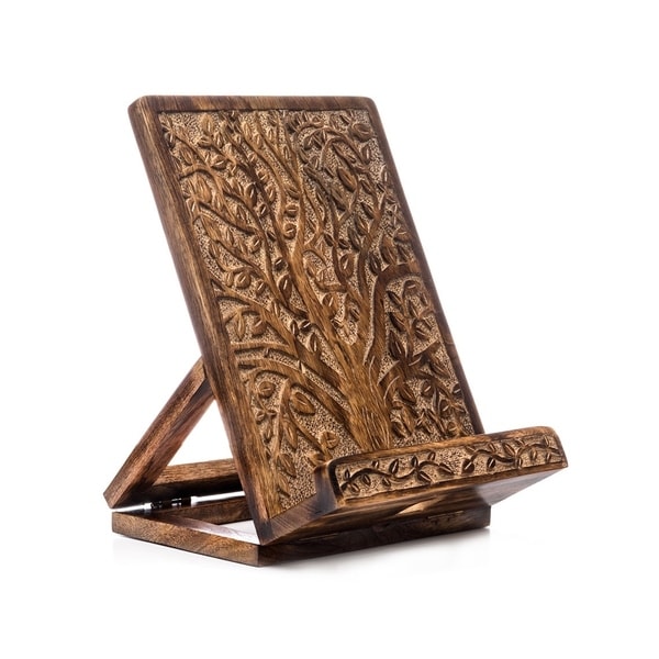Handmade Aranyani Tablet and Book Stand (India)