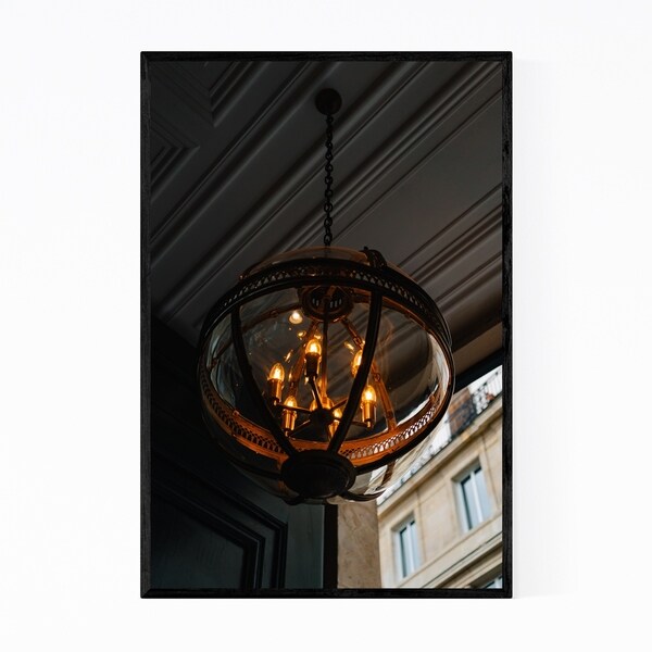 Noir Gallery Paris France Urban Photography Framed Art Print