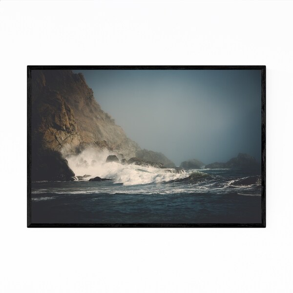 Noir Gallery Pfeiffer Beach Big Sur California Framed Art Print