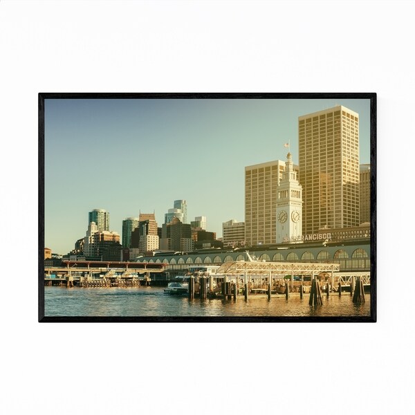Noir Gallery San Francisco Embarcadero Framed Art Print