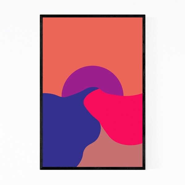 Noir Gallery Abstract Minimal Modern Framed Art Print
