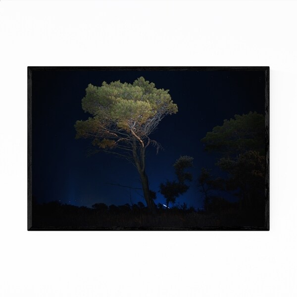 Noir Gallery Night Landscape Photography Framed Art Print