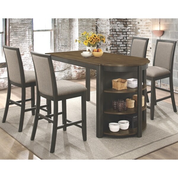 Two Tone Counter Height Dining Set Photos