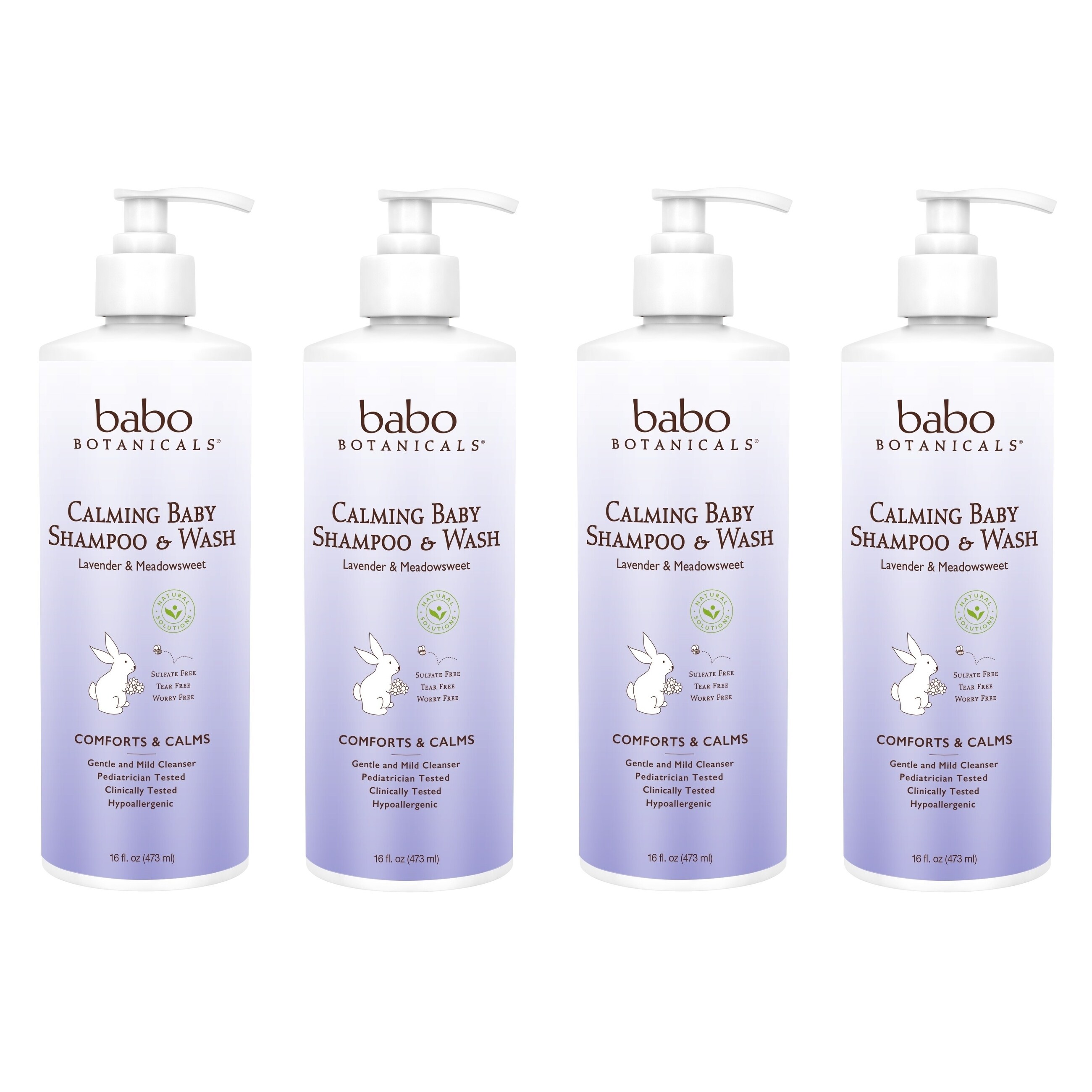 babo botanicals calming baby shampoo