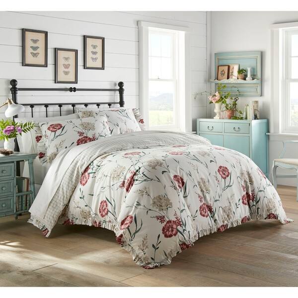 Shop Stone Cottage Cottage Garden Cotton Comforter Set On Sale