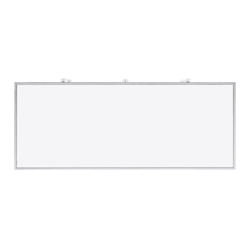 SEI Furniture Marter Glam Silver Mirror 3-Door Cabinet