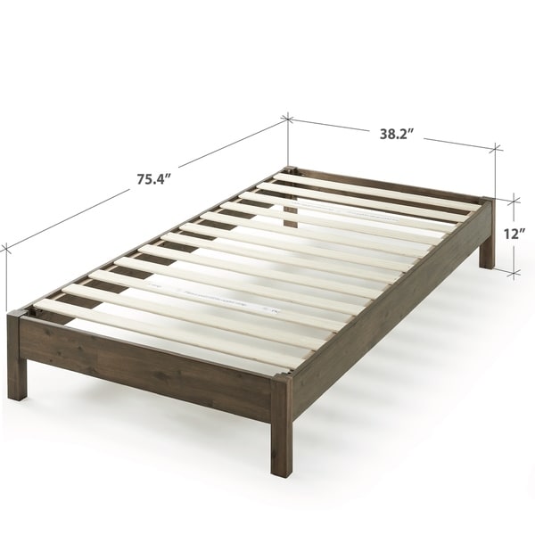 Priage By Zinus 12 Inch Wood Platform Bed - Bed Bath & Beyond - 28727770